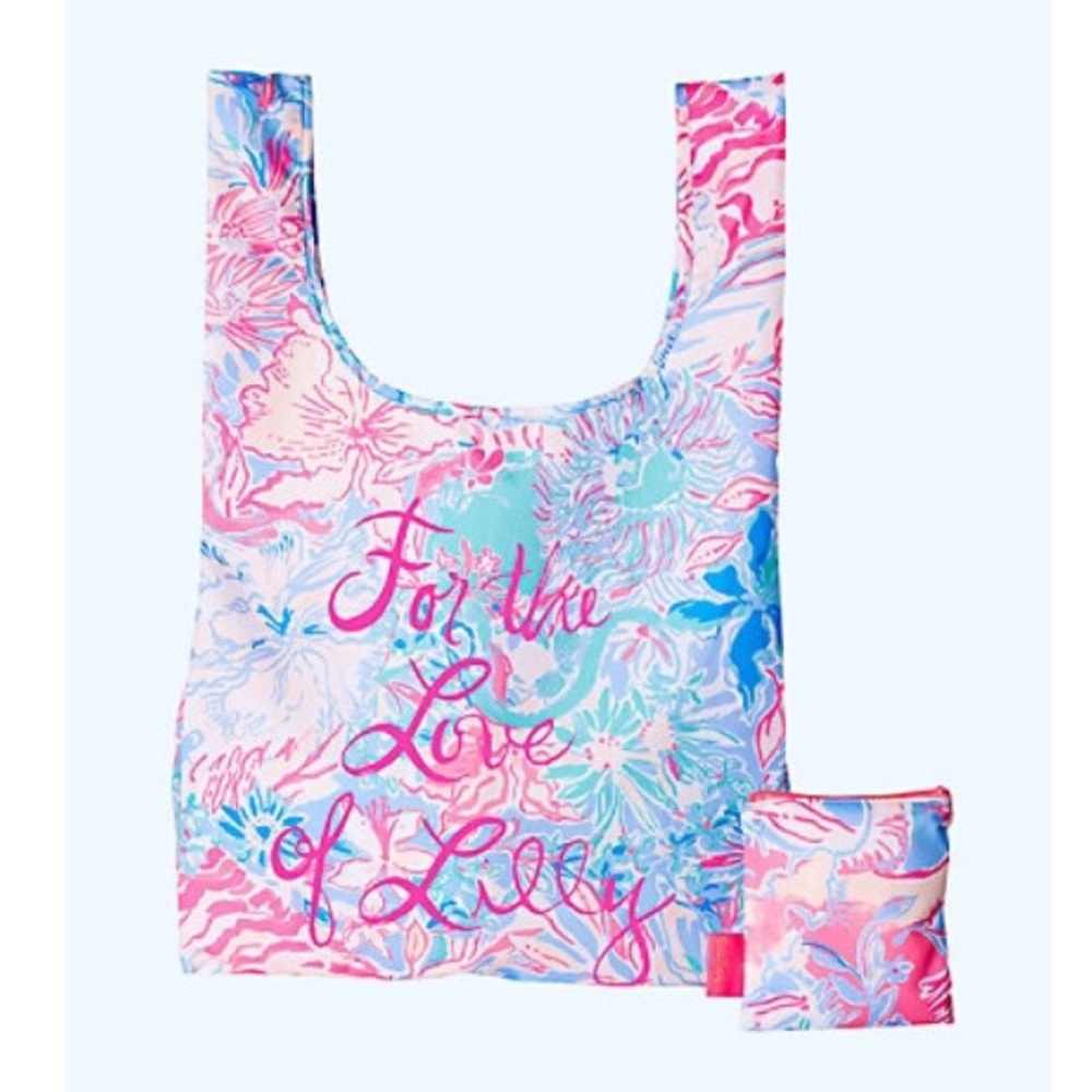NIP Reusable Lilly Pulitzer Bag